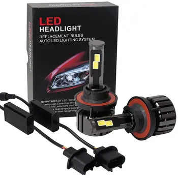 

2pcs 80W 12V Super Bright White Fog Lights Halogen Bulb High Power Car Headlights Lamp For H4-H/L 9004-H/L 9007-H/L H13-H/L