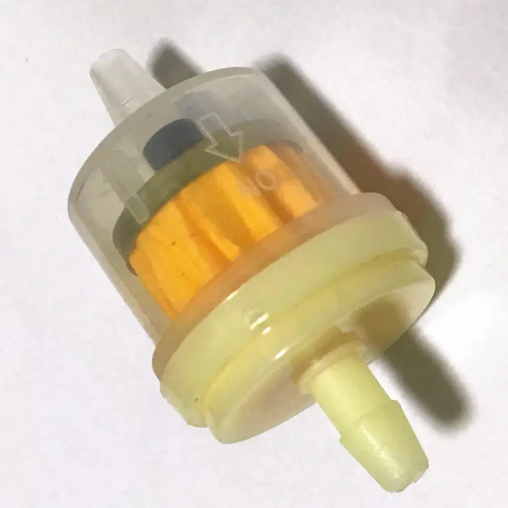 10 Pcs 6mm 1/4 Inch Universal Petrol Inline Fuel Filters For Motorcycle Car Dirt Bike Scooter Etc Gasoline Inline Fuel Filters