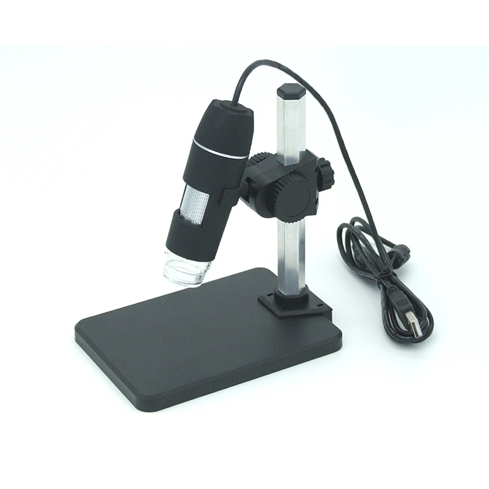 1 шт. USB цифровой микроскоп 1X~ 500X непрерывное увеличение для промышленности, образования, сбора/исследований, биологических/минеральных