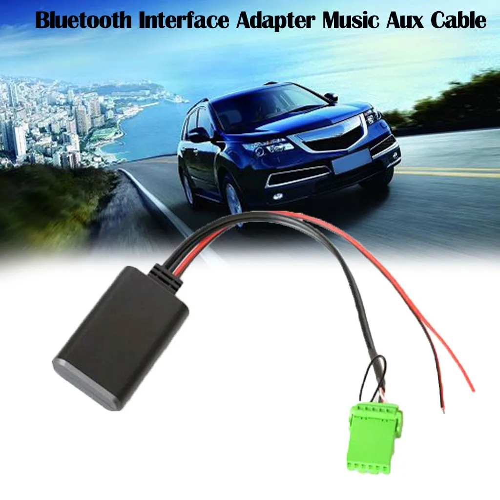 

Car Stereo AMI MDI Music Interface Bluetooth Audio Cable Wireless AUX Adapter Kit Receiver For Acura RDX Tsx MDX Csx Jun13