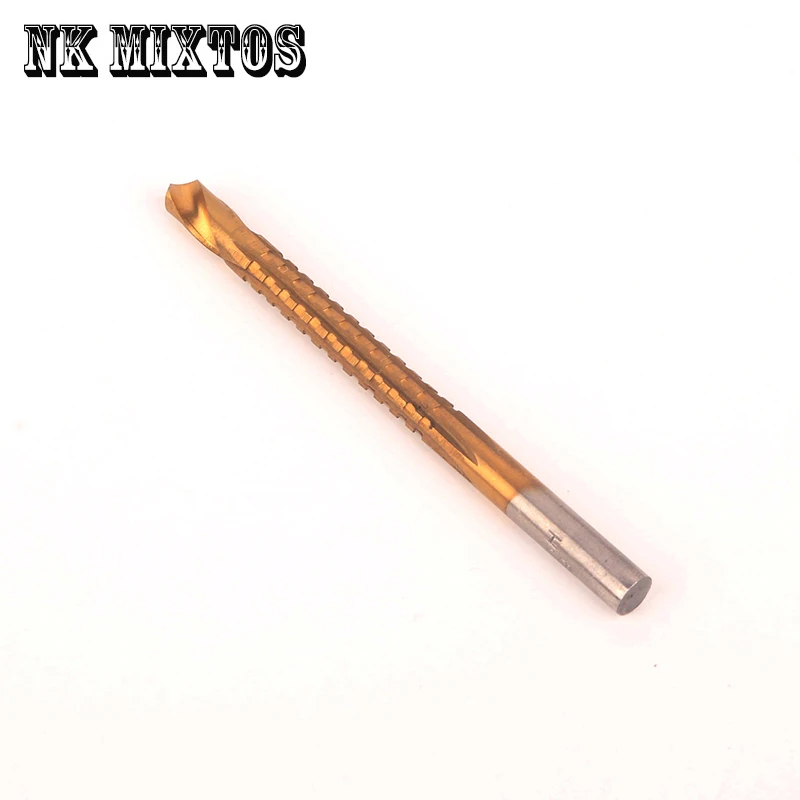 NK MIXTOS Carpenter Tool 6.5mm Titanium Coated Drill Bit Grinding High