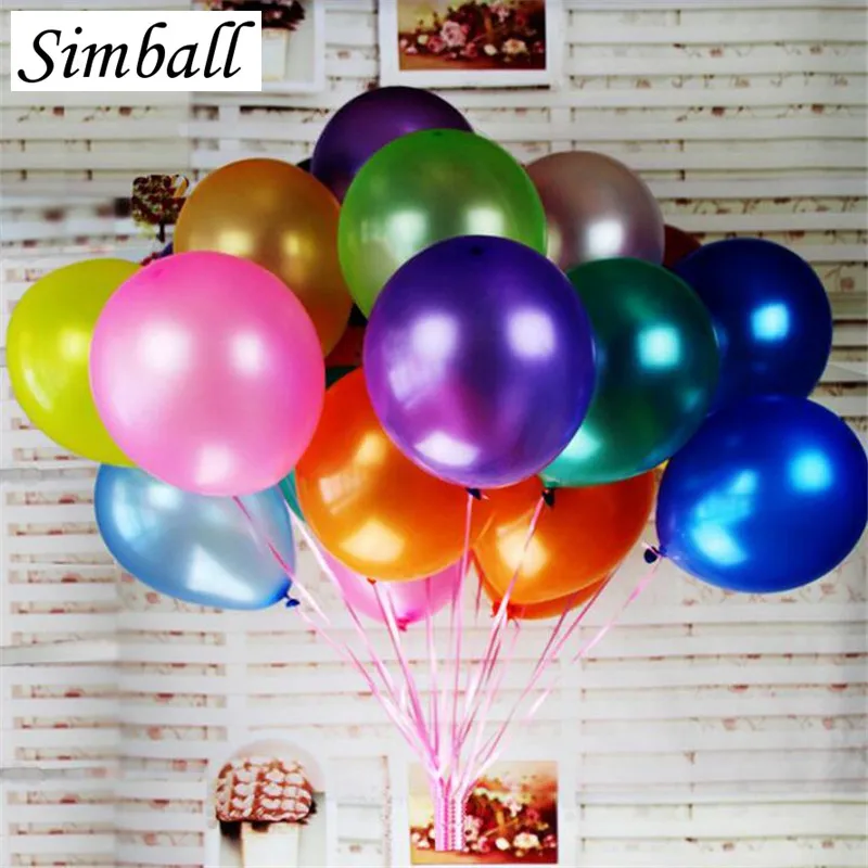 

Wholesale 100PCS 12Inch 2.8g Black Latex Balloons Inflatable Air Balls For Wedding Birthday Party Decoration Balloons Float Toys