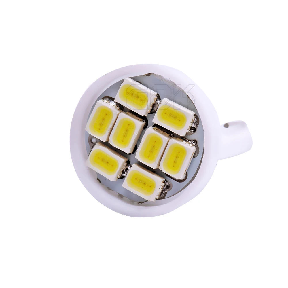 500 шт Белый t10 8SMD светодиодный 1206/3020 w5w T10 8 светодиодный Клин автомобилей свет лампы 912 921 t10 автомобиля Клин Парковка потолочный плафон