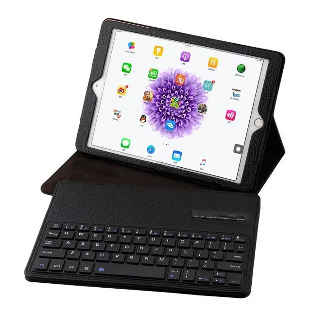 Роскошный Съемный Bluetooth 3,0 клавиатура Folio Stand кожаный чехол для Apple iPad Air 1 2 air2/iPad Pro 9,7 2016 2017 2018