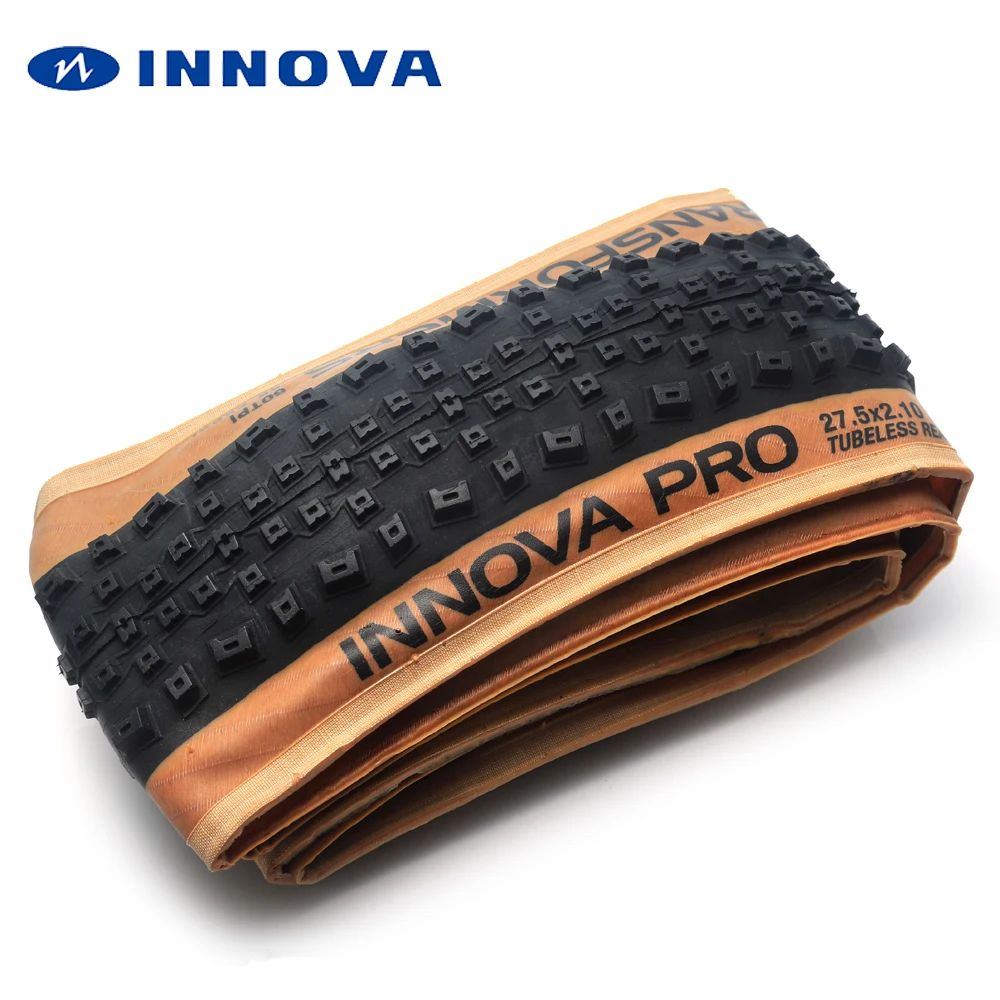 

INNOVA PRO 27.5 mountain bike tires MTB tubeless bicycle tire 27.5*2.1 60TPI folding tyres ultralight 550g TRANSFORMERS AM XC