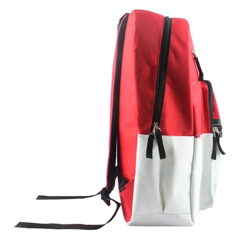  Anime Pokemon Pikachu Poke Ball School Shoulder Bag Children Plush Backpack Free Shipping BY0119 - 32761210559