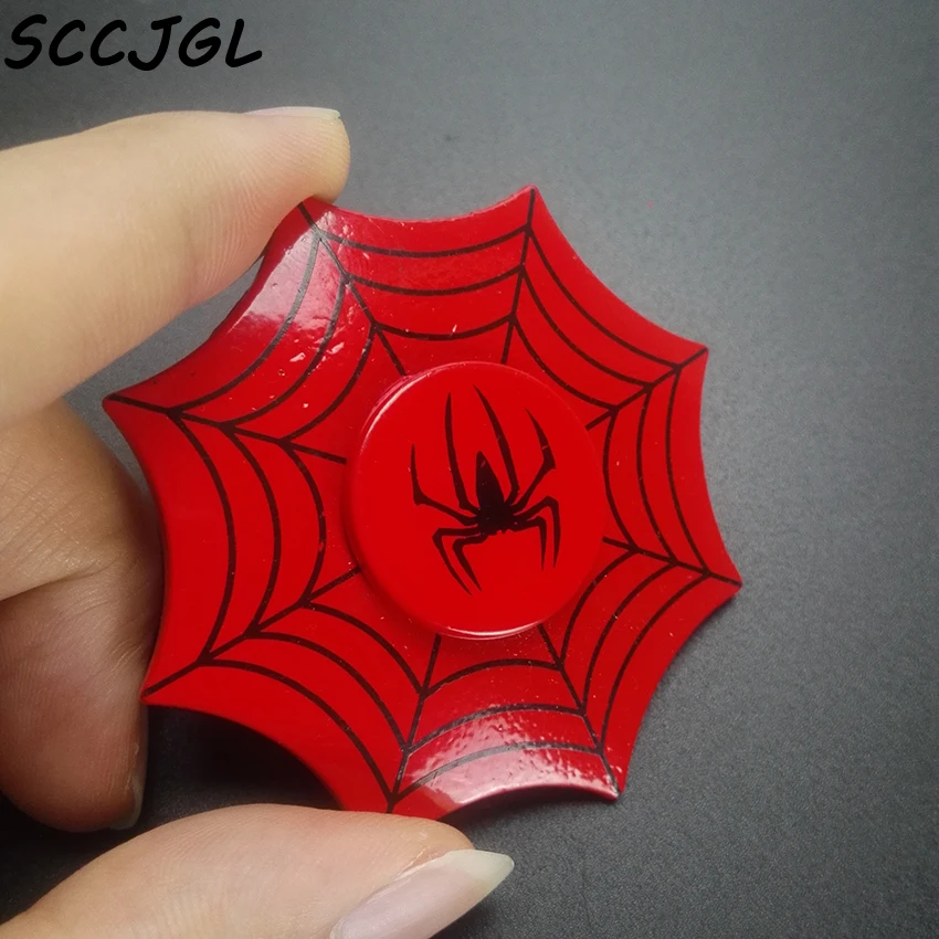 

Umbrella Shape Cool Round Shields Hand Fidget Spinner Spiderman Hulk Metal Fingertip Gyro EDC Autism ADHD Stress Relief Toys