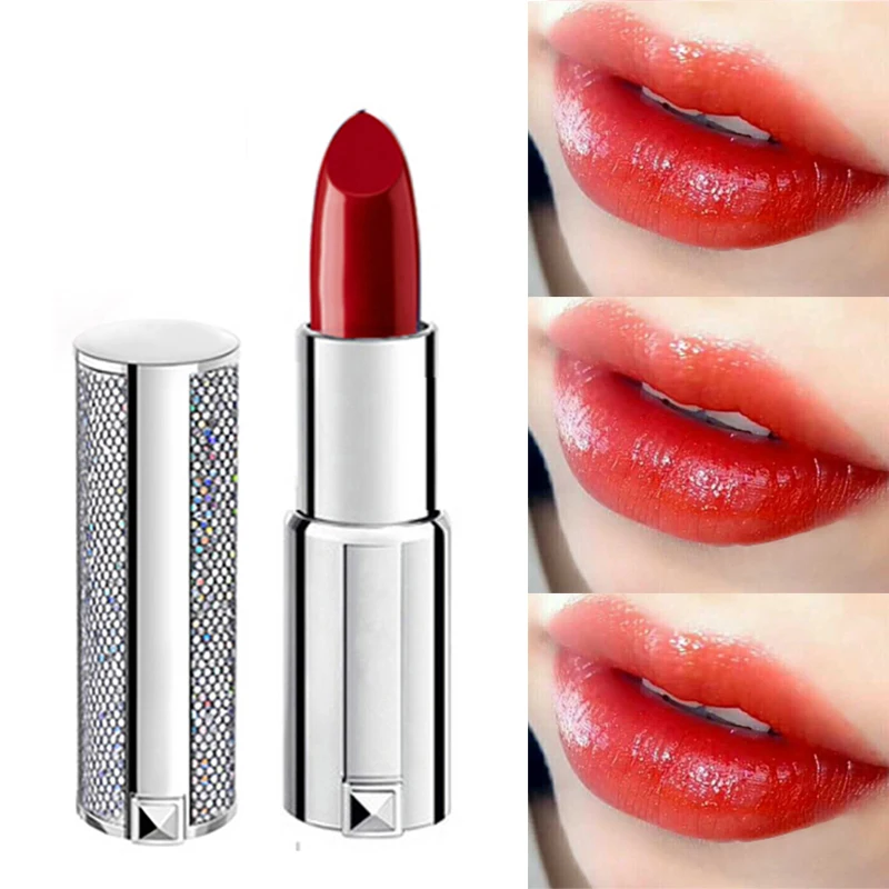 

RED Rose cosmetic makeup magic lipstick Color Temperature Change Moisturizer long-lasting waterproof Lip gloss
