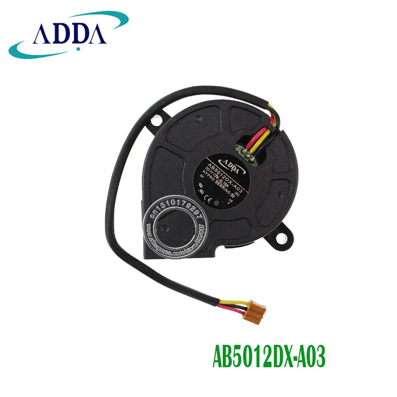 

ADDA AB5012DX-A03 5025 5CM turbo blower fan 12V 0.15A hydraulic bearing