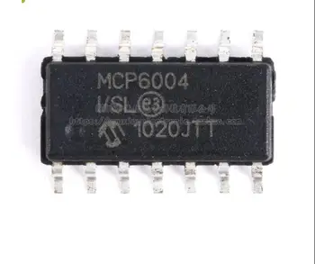 

MCP6004T-I/SL Quad 1.8V 1MHz SOP-14 IC chips as original new