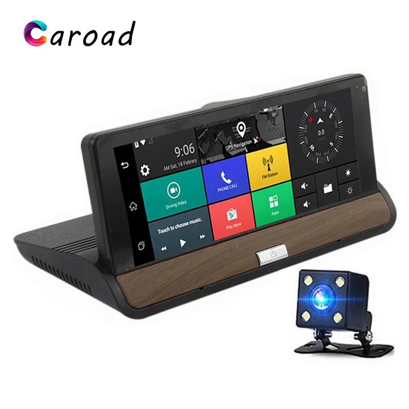 Car Dash Camera GPS Navigation Android 5.0 3G WIFI Full HD 1080P Video