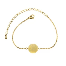 10 шт розовый золотой цвет матовый Круглый круглый браслет для женщин из нержавеющей стали с геометрическим диском монета точка пирог браслеты «рука» карма