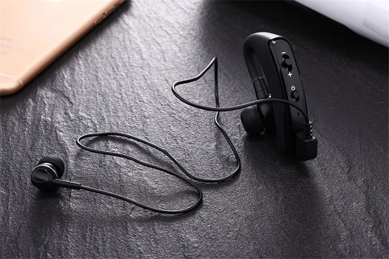 Handsfree business bluetooth headset with mic voice control wireless bluetooth headphone for sports noise cancelling earphone (9)