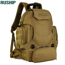 La Caza de los hombres Táctica Militar Mochila de Nylon Resistente Al Agua Caminata Campamento Mochilas Bolsas de Camuflaje Al Aire Libre Mochila Multifunción