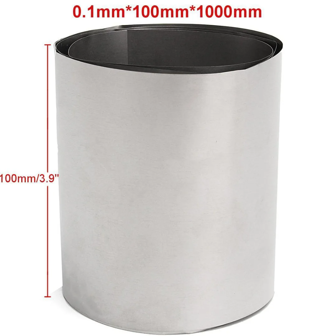 1 sheet 0.1*100*1000mm Ta1 Titanium Ti Thin Plate Sheet Foil for Metalworking