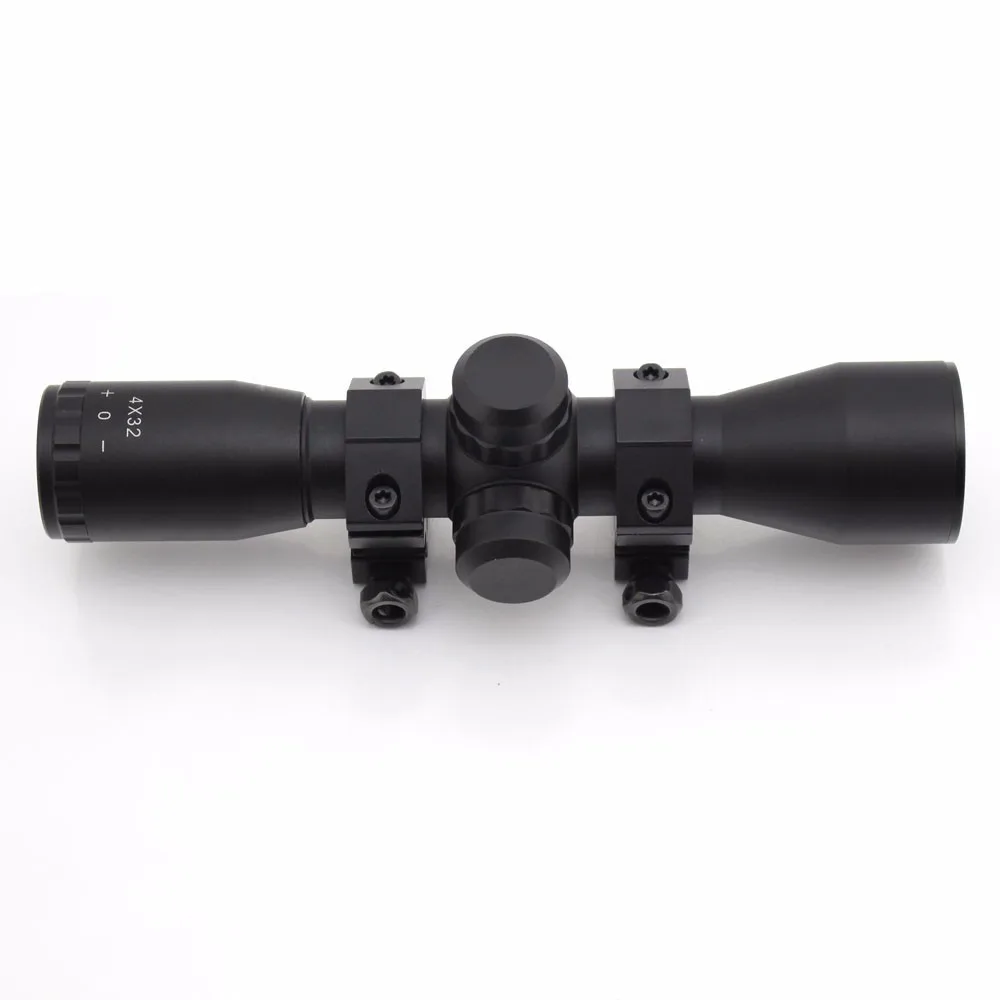  WIPSON Tactical Aim 4X32 Optic sight Compact Riflescopes Sports Rangefinder Reticle Hunting Scopes 