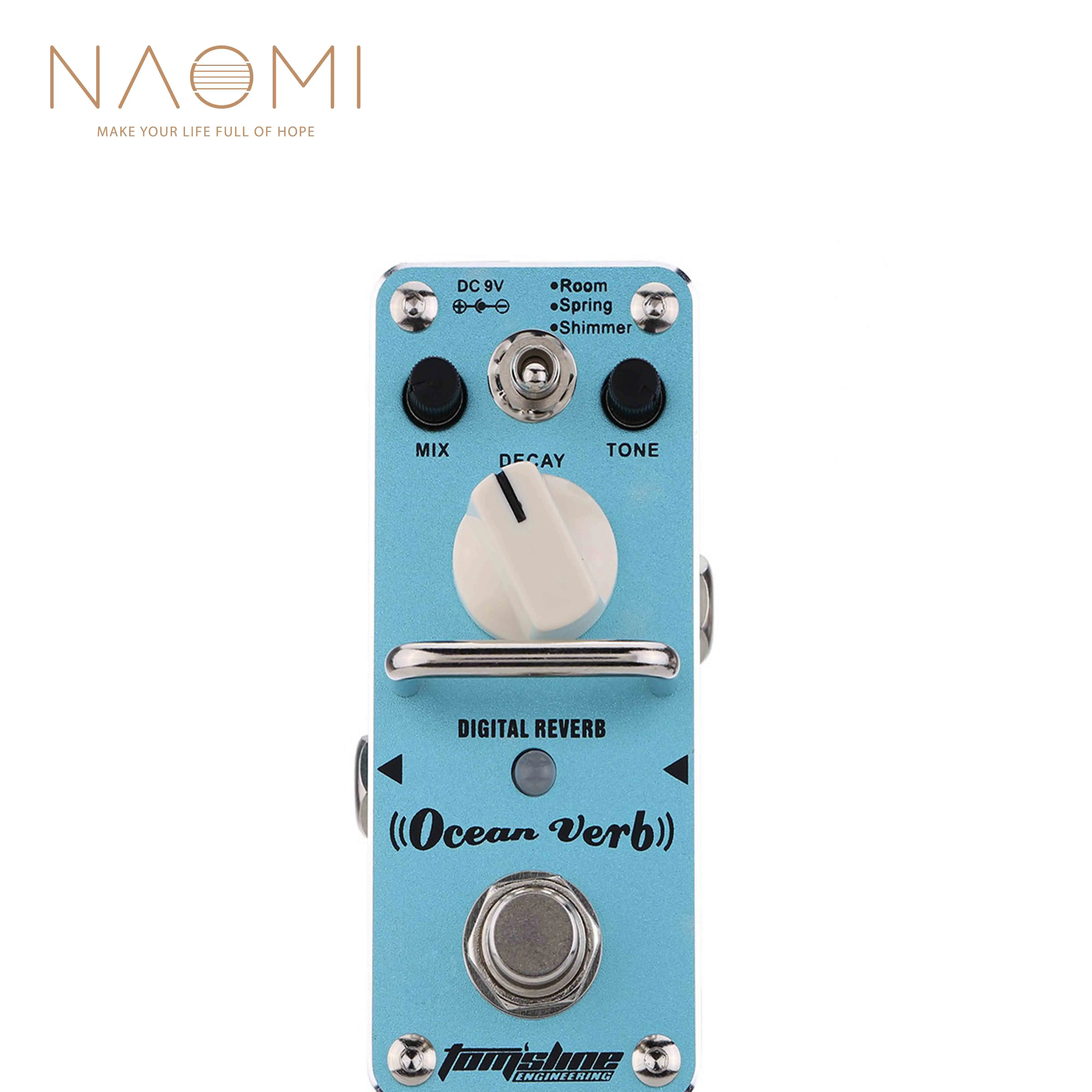 

Aroma AOV-3 OCEAN VERB Digital Reverb Mini Electric Guitar Effects Pedal