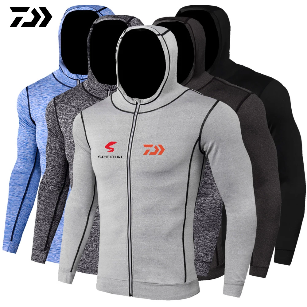 

2020 Daiwa Outdoor Clothing Movement Jackets Hoody Windbreaker Speed Drying Sun Protection Clothing Hiking Fishing Jacket
