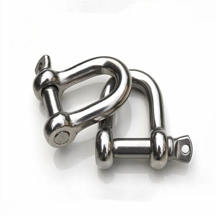 

Stainless steel U - bolts type D shackle M12 M14 M16 M20 Type u sling screw Rope screw