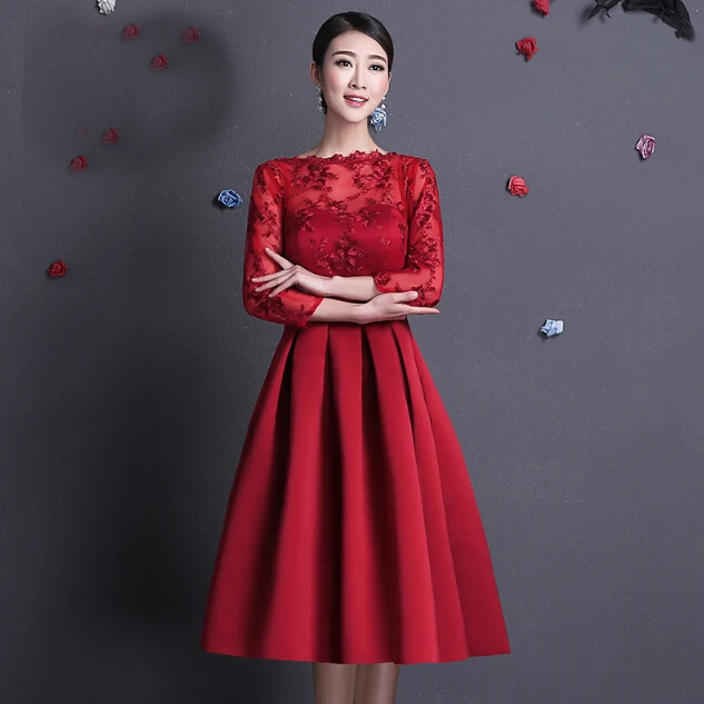 modest dinner dresses