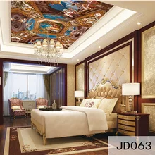 QINGCHUN Пользовательские печати DIY ткань и текстильные обои для стен Ткань Потолок матовый шелк для гостиной Европейский характер Топ