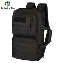 Men’s Military Nylon Backpack Zipper Rucksacks Laptop Travel Shoulder Mochila Notebook Schoolbags Army Molle Bags 35L