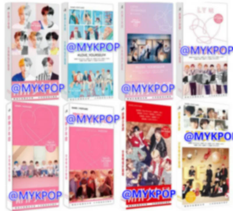 

[MYKPOP]HEAT KPOP Boys Fashion MAP OF SOUL Post Cards 180pcs/set KPOP Fans Collection SA19052401
