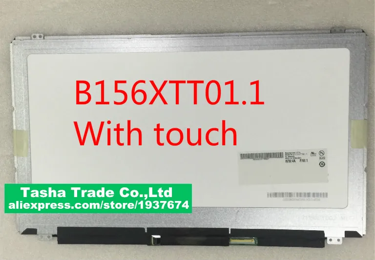 

b156xtt01.1 For dell inspiron 3878 15-3878 LCD LED matrix Display with touch Digitizer Panel 1366x768