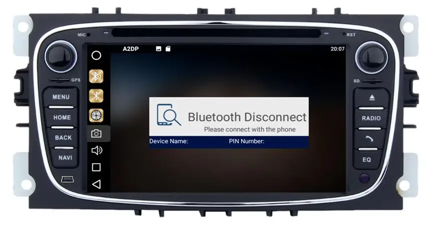 Cheap IPS 32g 4GRam 7" Android 8.01 Car Audio for Ford Fusion Galaxy Cmax Fiesta Kuga  Headunit Stereo Vedio GPS Navi Multimedia Radio 1