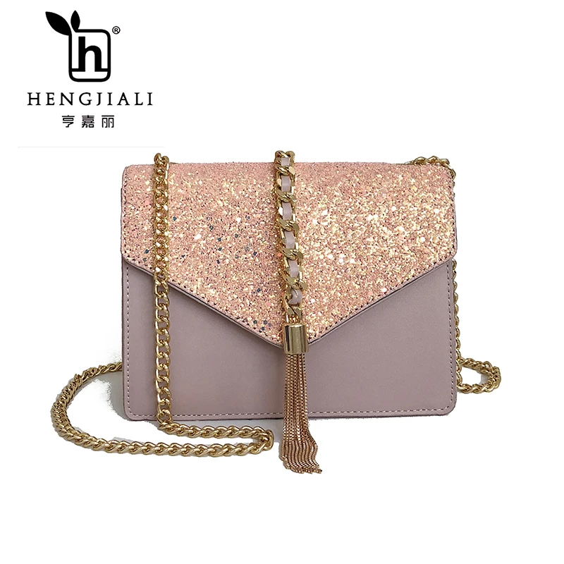 

HENGJIALI bags for women 2018 women's handbags crossbody bags beach bag luxury casual fashion Sequins Shoulder Bags