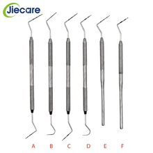 1 шт. стоматологический пародонтальный Зонд из нержавеющей стали со скалером проводник инструмент эндодонтическая калибровка имплантат хирургический ремонт