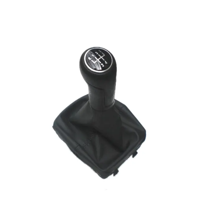 5 Speed Car Gear Shift Knob With Gaitor For VW Polo 9N 9N2 2002 2003
