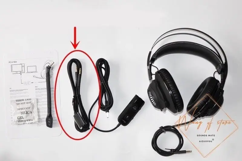  Foam Cushion Ear Pads For Kingston HyperX Cloud Revolver S Gaming Headset EarPad and Extend Cable F