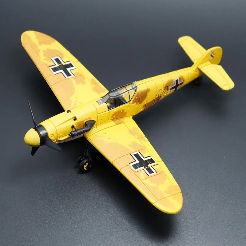 

1:49 Assembly Military BF 109 MODEL PLANE Airplane Toy Plane Model outdoor fun sports Glider Aircraft