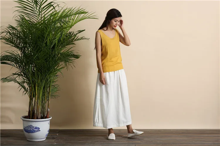 linen skirt long (1)