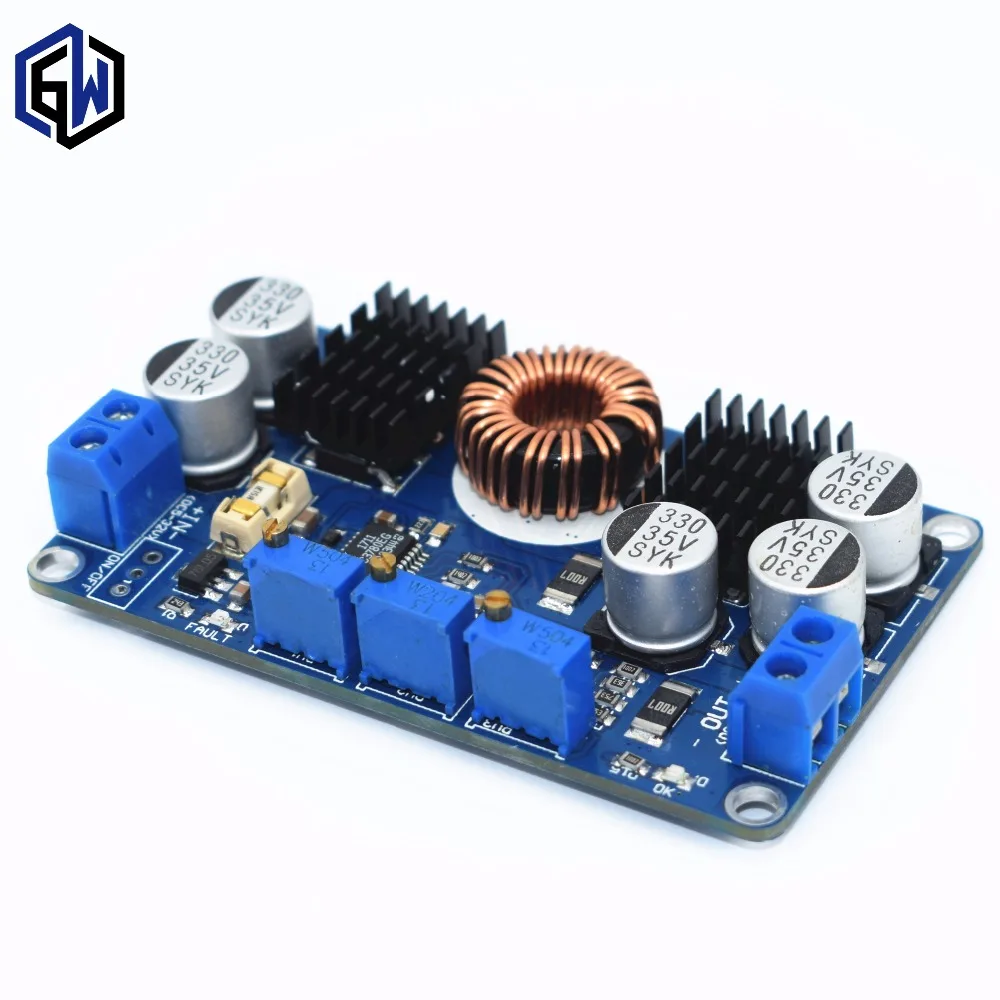 

10pcs LTC3780 DC 5-32V to 1V-30V 10A Automatic Step Up Down Regulator Charging Module
