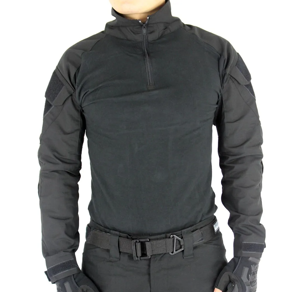 combat t shirt black