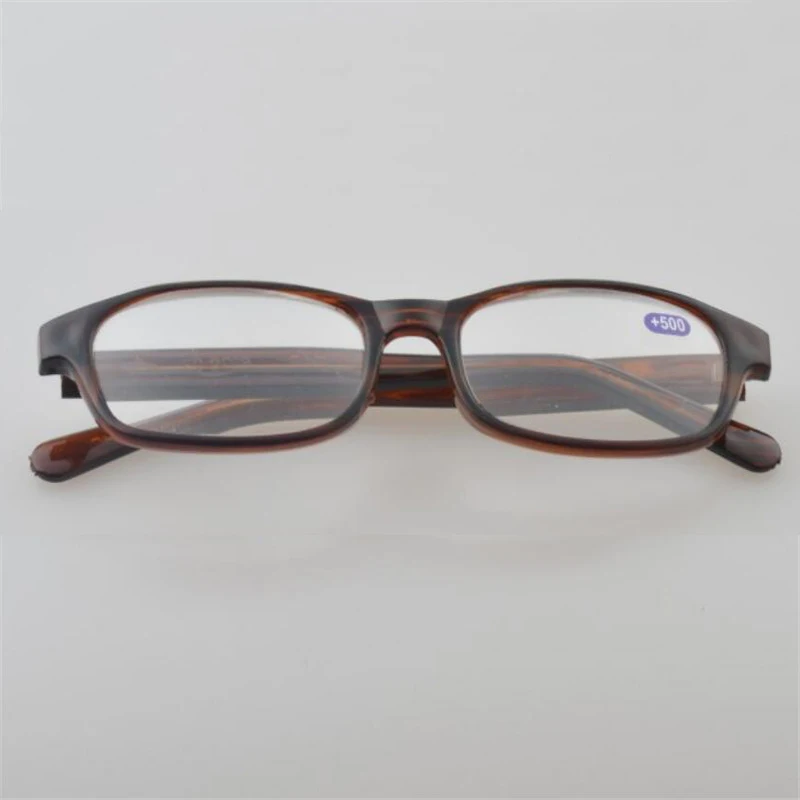 

Brown Leopard Reading Glasses Glass Lens Plastic Frame Spectacles Presbyopia Diopter +4.5 +5.0 +5.5 +6.0 450 to 600 087