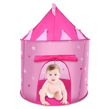 Портативная Складная Игровая палатка Cubby House Teepees для играющие дети палатка принцесса игрушка Дом Досуг Tipi игры игрушки на открытом воздухе
