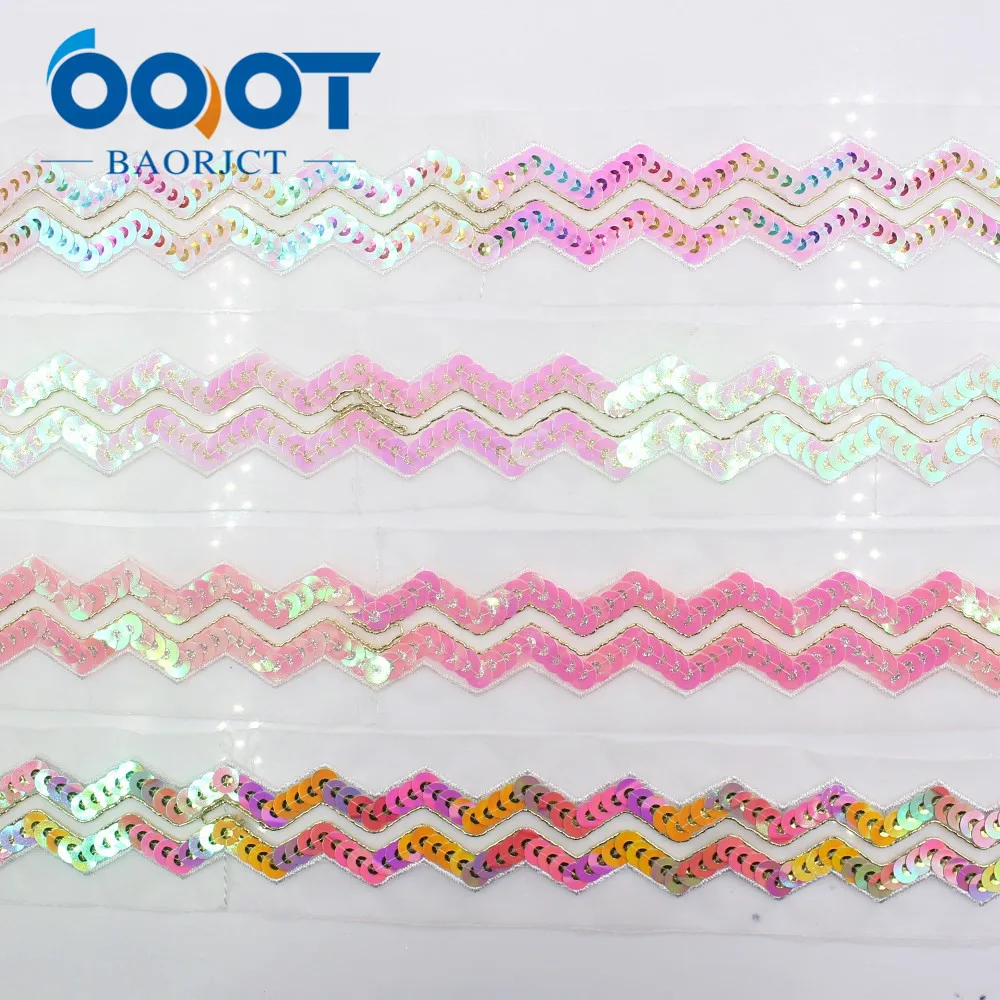 

OOOT BAORJCT I-19503-1149,60mm Colorful Shiny Glitter Sequin Yarn Ribbons,DIY Hairbows Accessories Wedding Party Decoration 2y