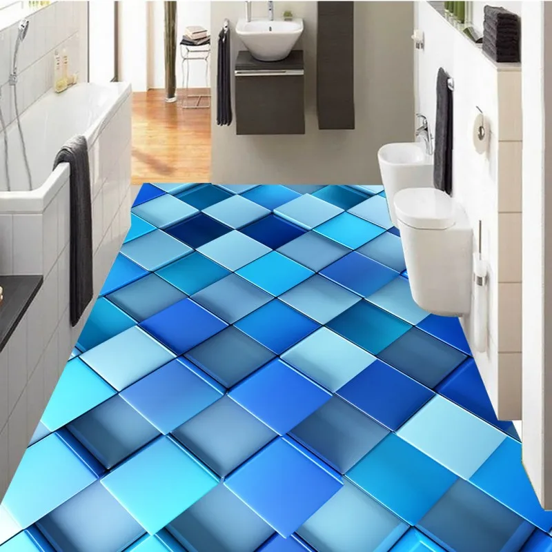 Free Shipping self adhesive corridor bathroom flooring ...