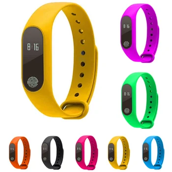 

M2 Heart Rate Bracelet life-Waterproof Smart Wristband Touch Call Reminder Sports Step Watch Fitness Smart Band