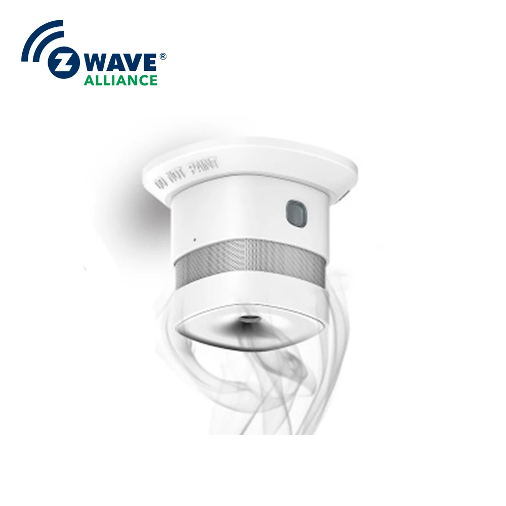 

High Sensitive Addressable Portable Travel Zwave Smoke Detector SMS Price System