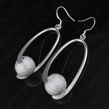 

Top Sale 925 Sterling Silver Earring Fine Fashion Silver Jewelry Earrings Drop Earrings Top Quality