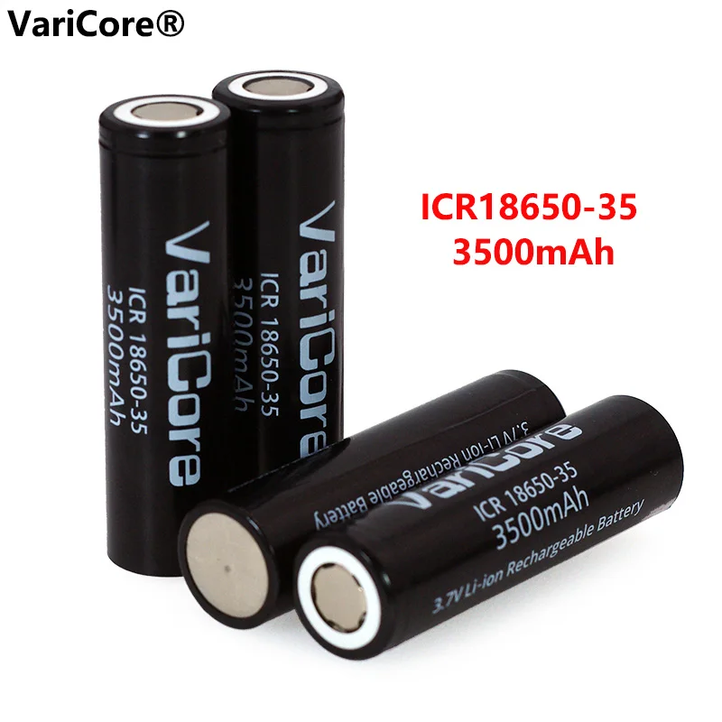 

VariCore New Original ICR 18650-35 3500mAh Rechargeable Battery 3.7V High capacity For Flashlight ues