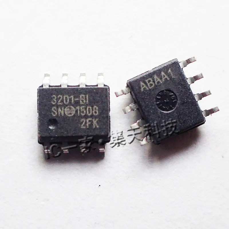 Free shipping 10pcs/lot MCP3201 BI/SN MCP3201 ADC 12BIT 2.7V 1CH SPI ...