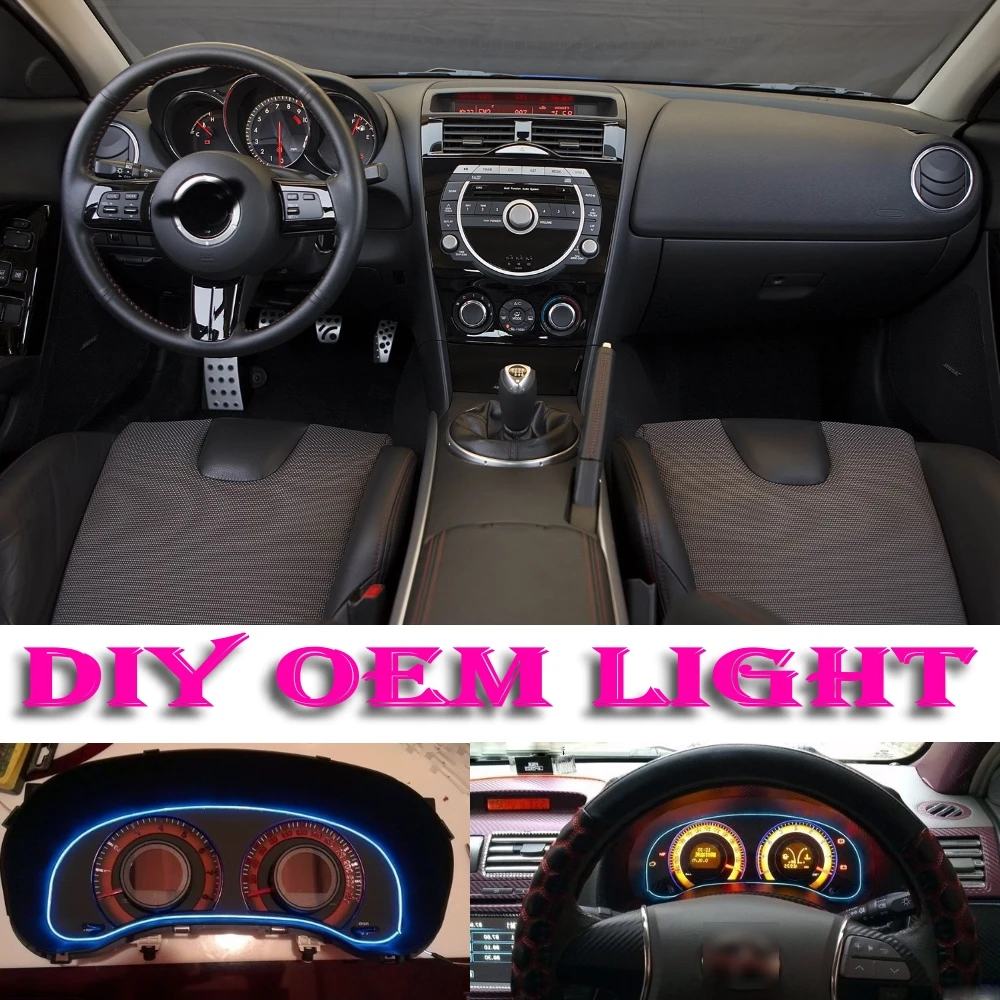 Auto Atmosphare Licht Flexible Neon Licht El Draht Innen