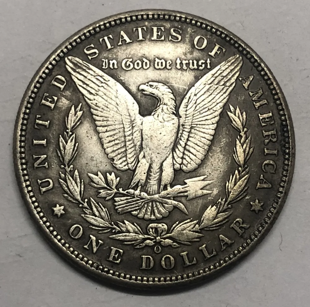 1880 (P.S.O) Соединенные Штаты Morgan One Dollar Посеребренная копия монеты (Выберите любой