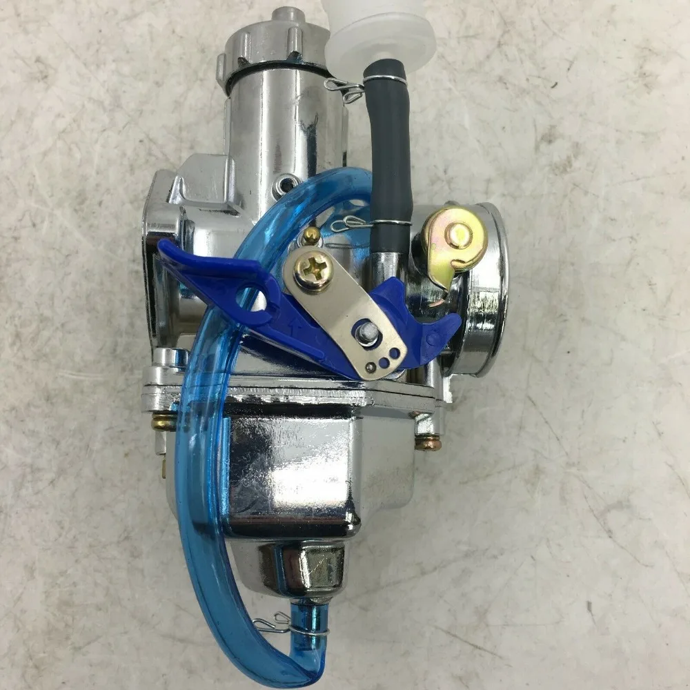 

sherryberg carb carburetor carby carburettor Chrome Carburetor High Quality PZ30 Acceleration Pump 200cc 250cc Dirt Bike ATV