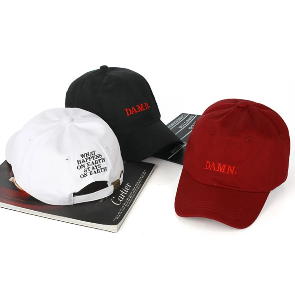 

New Damn Embroidered Baseball Cap Snapback Hat Cotton Adjustable Dad Hat